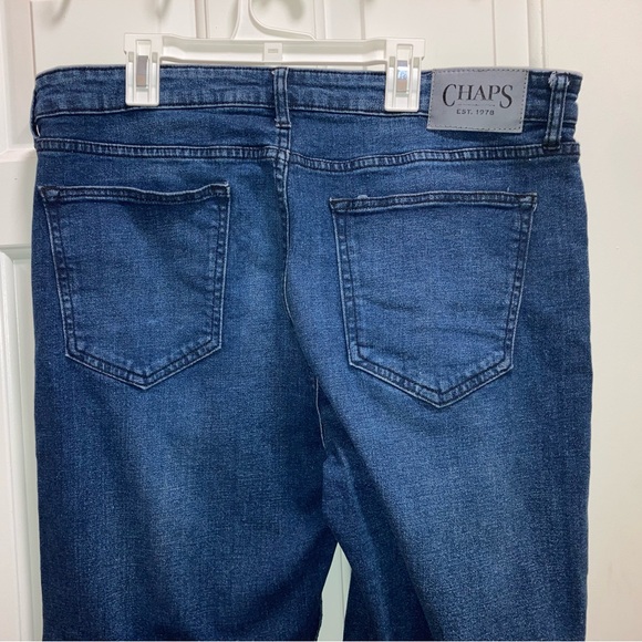 Chaps Men’s Straight Fit Stretch Denim Jeans 36x29 - Picture 5 of 7